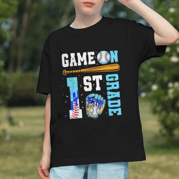 Game On for 1st Grade! Baseball Ice Cream Youth T-Shirt Game On for 1st Grade! Baseball Ice Cream Youth T-Shirt