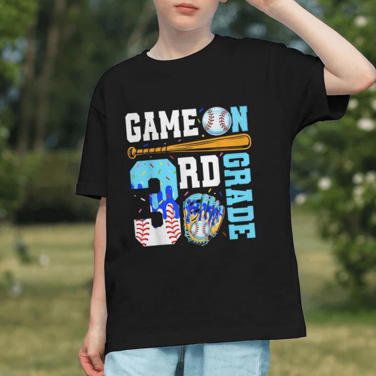 Game On for 3rd Grade! Baseball Drip Youth T-Shirt Game On for 3rd Grade! Baseball Drip Youth T-Shirt