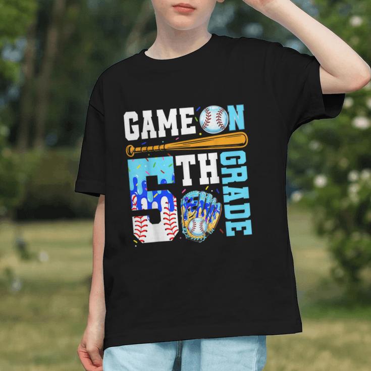 Game On for 5th Grade! Baseball Ice Cream Youth T-Shirt Game On for 5th Grade! Baseball Ice Cream Youth T-Shirt