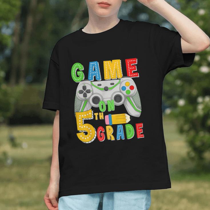 Gear Up for 5th Grade! Gamer Back to School Youth T-shirt Gear Up for 5th Grade! Gamer Back to School Youth T-shirt