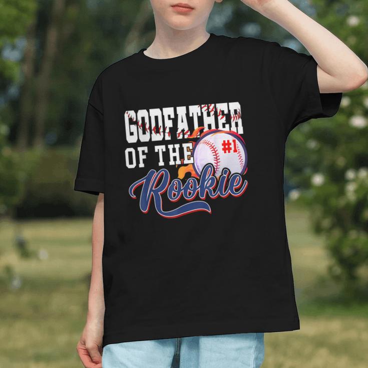 Godfather Rookie Of Year 1st Birthday Baseball Theme Graphic Youth