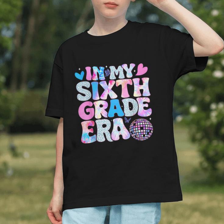 Groovy 6th Grade Era! Tie Dye Back to School Youth T-shirt