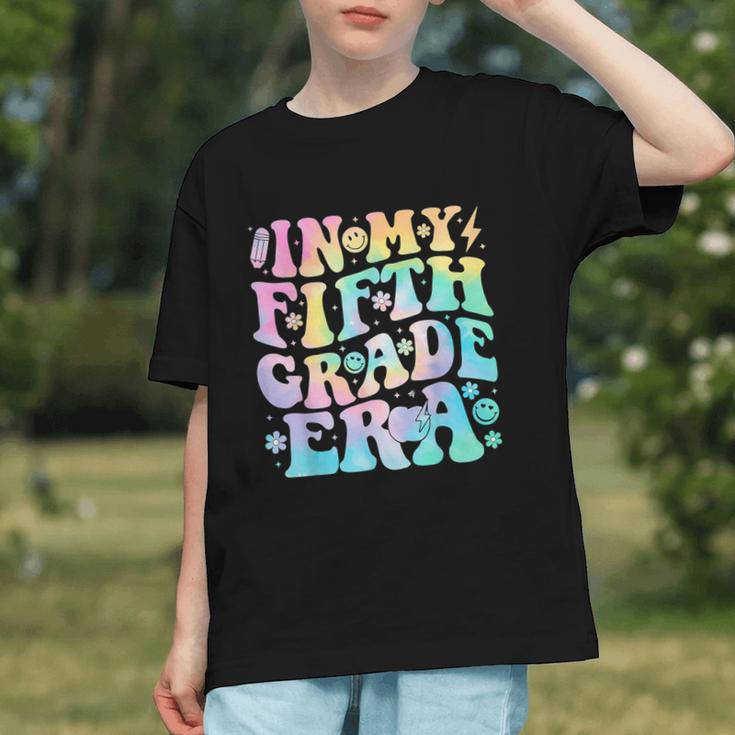 Groovy Tie Dye 5th Grade Era Back to School Youth T-shirt Groovy Tie Dye 5th Grade Era Back to School Youth T-shirt