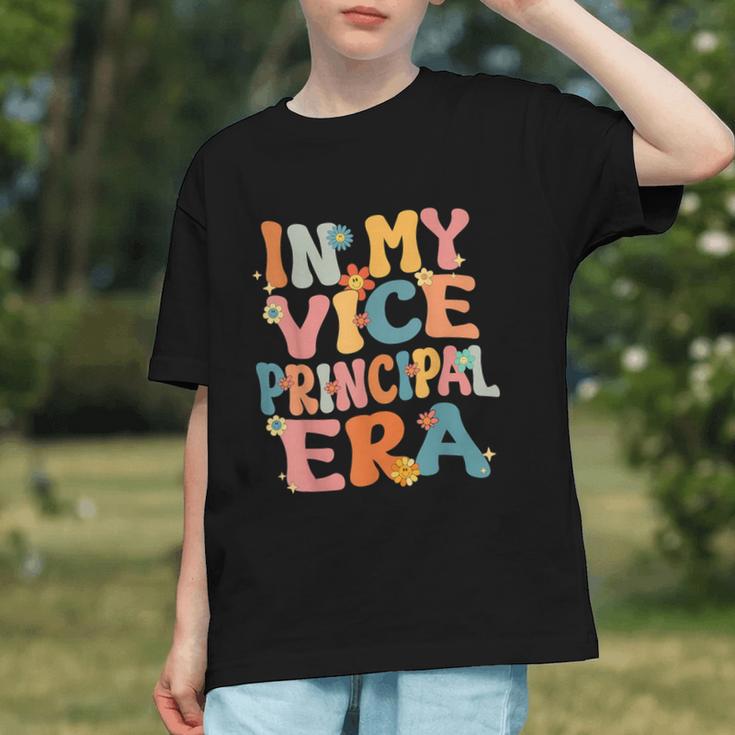 Groovy Vice Principal Era Back to School Youth T-Shirt Groovy Vice Principal Era Back to School Youth T-Shirt