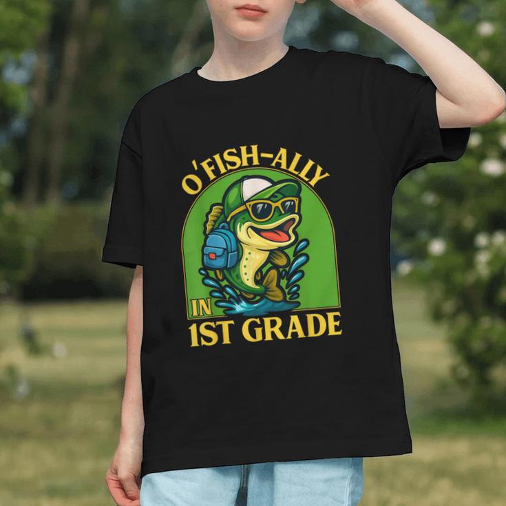 Hooked on 1st Grade! Fun Back to School Youth T-Shirt