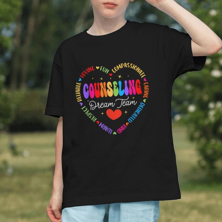 Inspiring Minds: Counseling Dream Team Back to School Youth T-shirt Inspiring Minds: Counseling Dream Team Back to School Youth T-shirt
