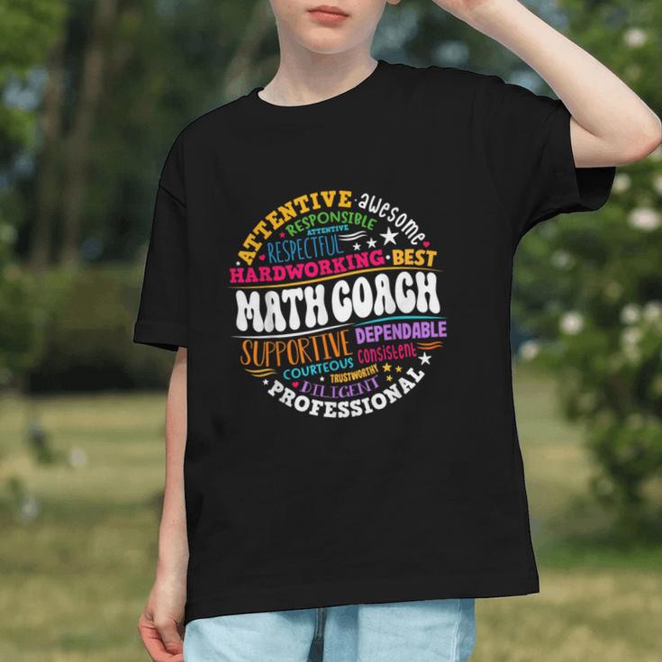 Join the Math Coach Crew! Back to School Youth T-shirt