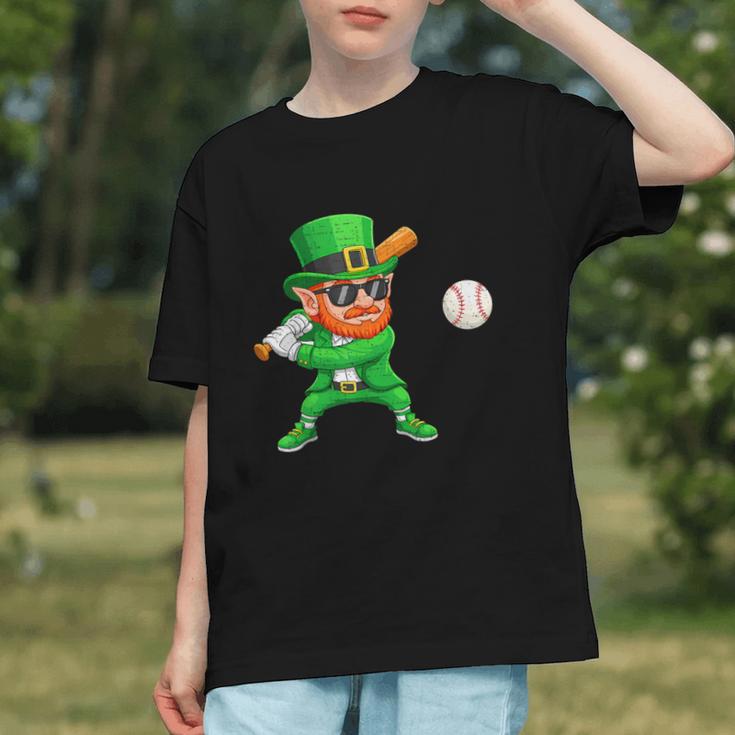 Leprechaun Playing Baseball St Patricks Day Sport Boys Graphic Youth Leprechaun Playing Baseball St Patricks Day Sport Boys Graphic Youth