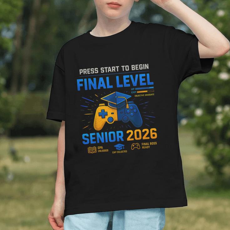 Level Up as a Senior! Class of 2026 Back to School Youth T-shirt Level Up as a Senior! Class of 2026 Back to School Youth T-shirt