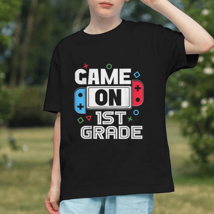 Level Up to 1st Grade! Gamer Back to School Youth T-shirt Level Up to 1st Grade! Gamer Back to School Youth T-shirt