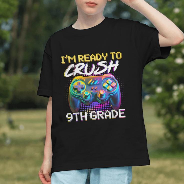Level Up to 9th Grade! Gamer Back to School Youth T-shirt Level Up to 9th Grade! Gamer Back to School Youth T-shirt