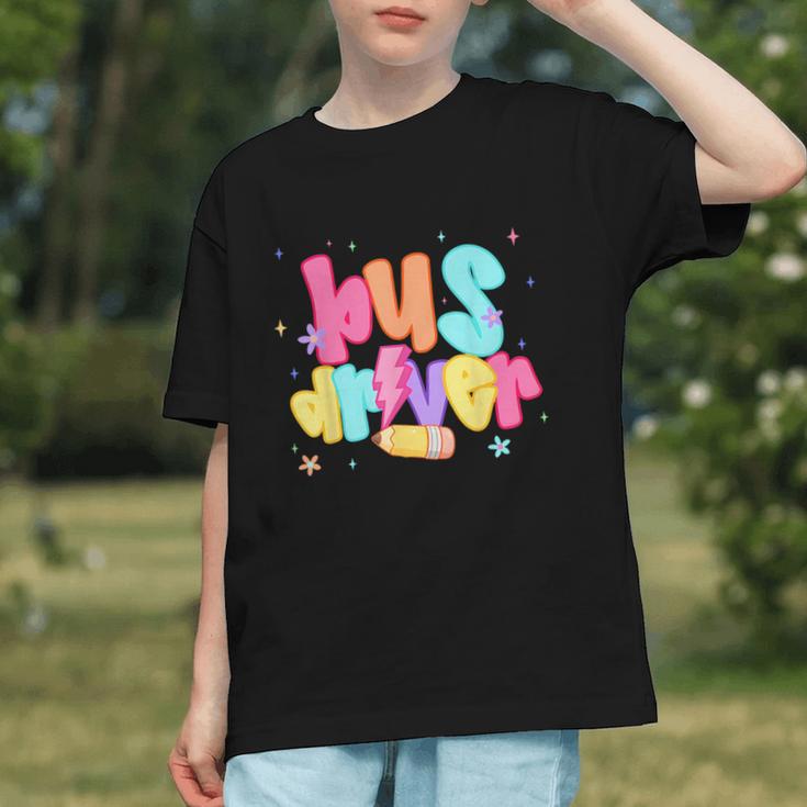 Lighting Up the Route! Back to School Bus Driver Youth T-shirt Lighting Up the Route! Back to School Bus Driver Youth T-shirt