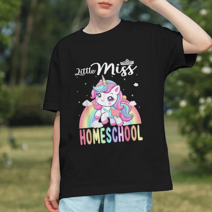 Little Miss Homeschool Back To School Girls Homeschool Graphic Youth Little Miss Homeschool Back To School Girls Homeschool Graphic Youth