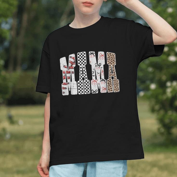 Mama Baseball Season Happy Game Day Trendy Sports Mom Graphic Youth Mama Baseball Season Happy Game Day Trendy Sports Mom Graphic Youth
