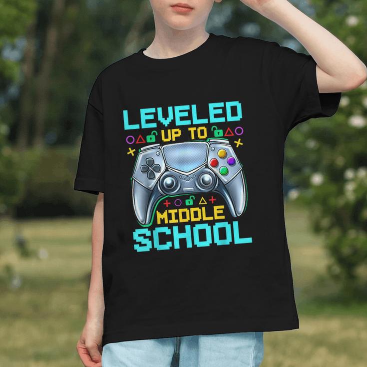 Middle School Level Unlocked! Video Gamer Back to School Youth T-shirt Middle School Level Unlocked! Video Gamer Back to School Youth T-shirt