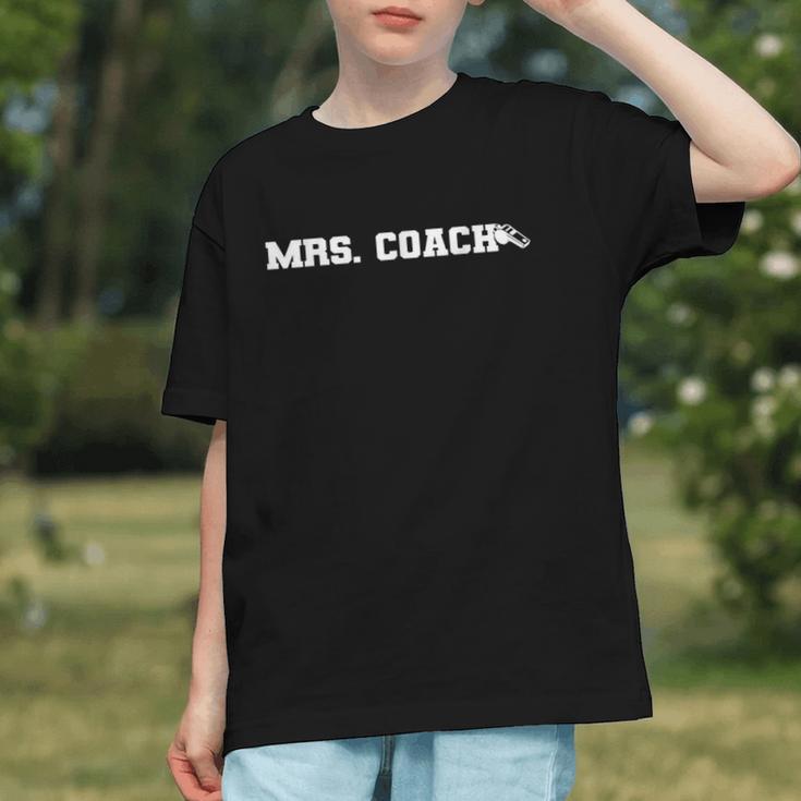 Mrs Coach Football Basketball Baseball Coach Wife Graphic Youth