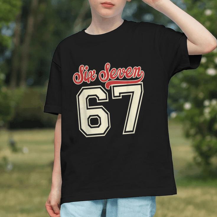 Number 67 Meme Six Seven Baseball Style Kids Boy Teen Graphic Youth Number 67 Meme Six Seven Baseball Style Kids Boy Teen Graphic Youth