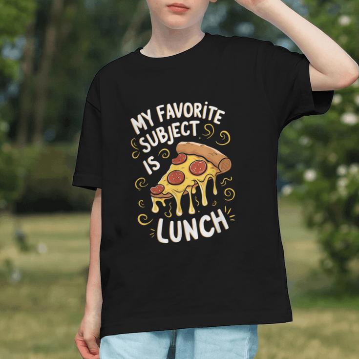 Pizza, Lunch & Back to School Fun Youth T-Shirt Pizza, Lunch & Back to School Fun Youth T-Shirt