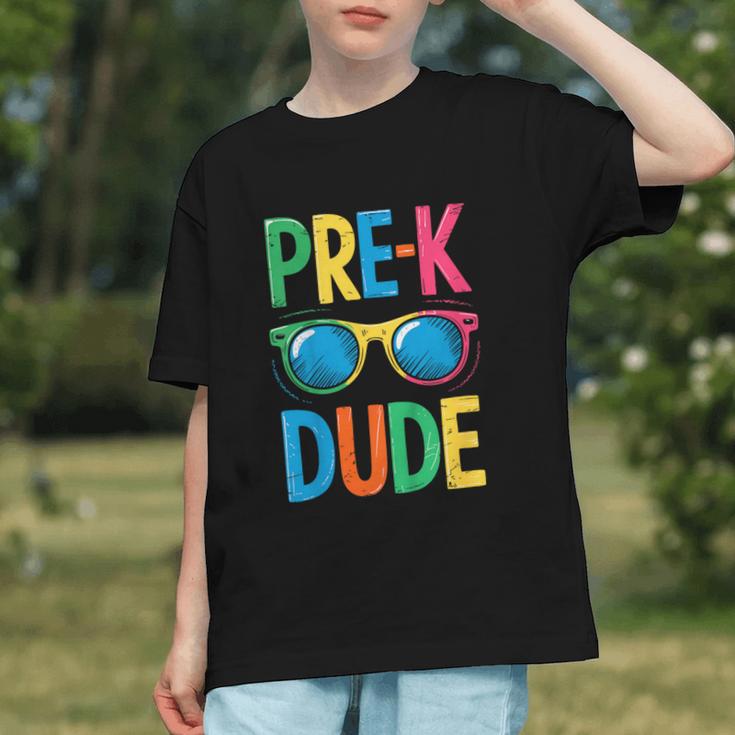 Pre-K Dude Shirt Back To School First Day Of Preschool Boy Graphic Youth Pre-K Dude Shirt Back To School First Day Of Preschool Boy Graphic Youth