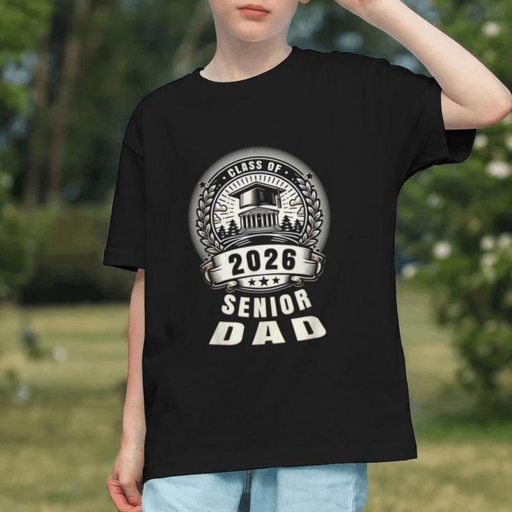 Proud Class of 2026 Senior Dad Back to School Youth T-Shirt