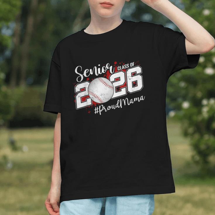 Proud Mama Of A 2026 Senior Baseball Graduation Mom Graphic Youth Proud Mama Of A 2026 Senior Baseball Graduation Mom Graphic Youth