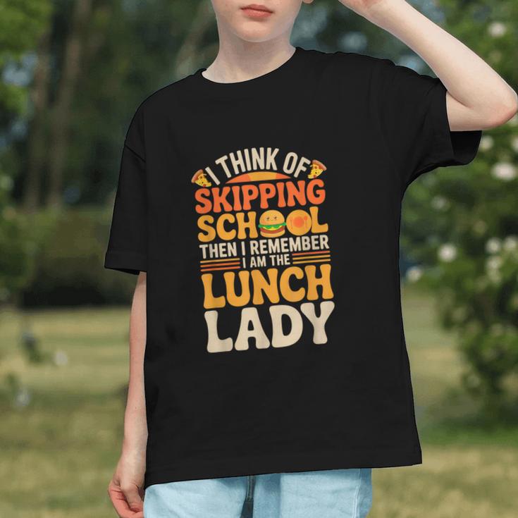 Remember I'm The Lunch Lady Back To School Cafeteria Worker Graphic Youth