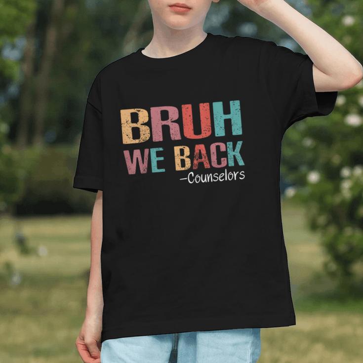 Retro Counselor Vibes Back to School Youth T-shirt Retro Counselor Vibes Back to School Youth T-shirt