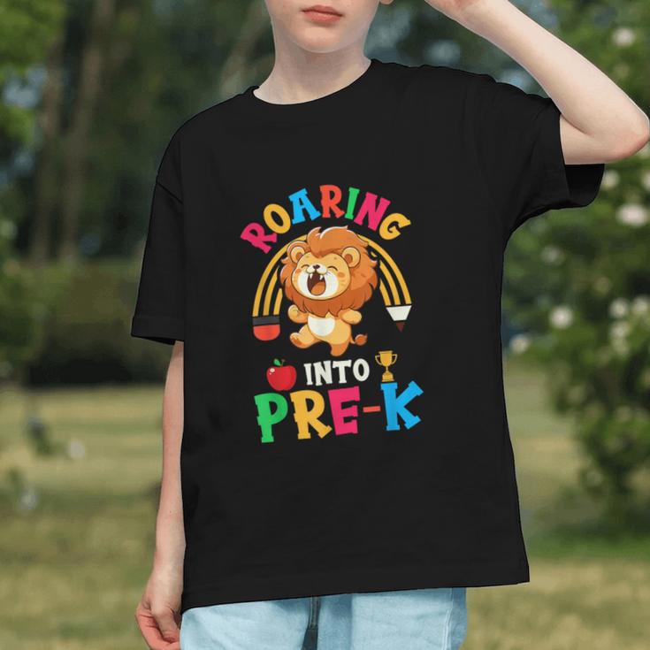 Roar Into Pre-K! Brave Lion Back to School Youth T-shirt Roar Into Pre-K! Brave Lion Back to School Youth T-shirt