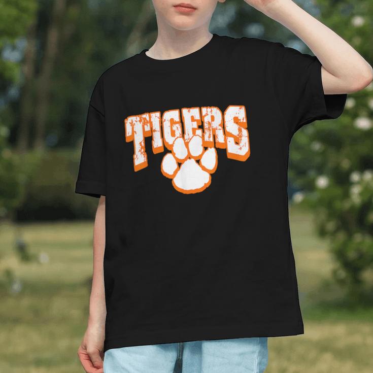 Roar with Pride! Orange Tiger Mascot Back to School Youth T-Shirt Roar with Pride! Orange Tiger Mascot Back to School Youth T-Shirt