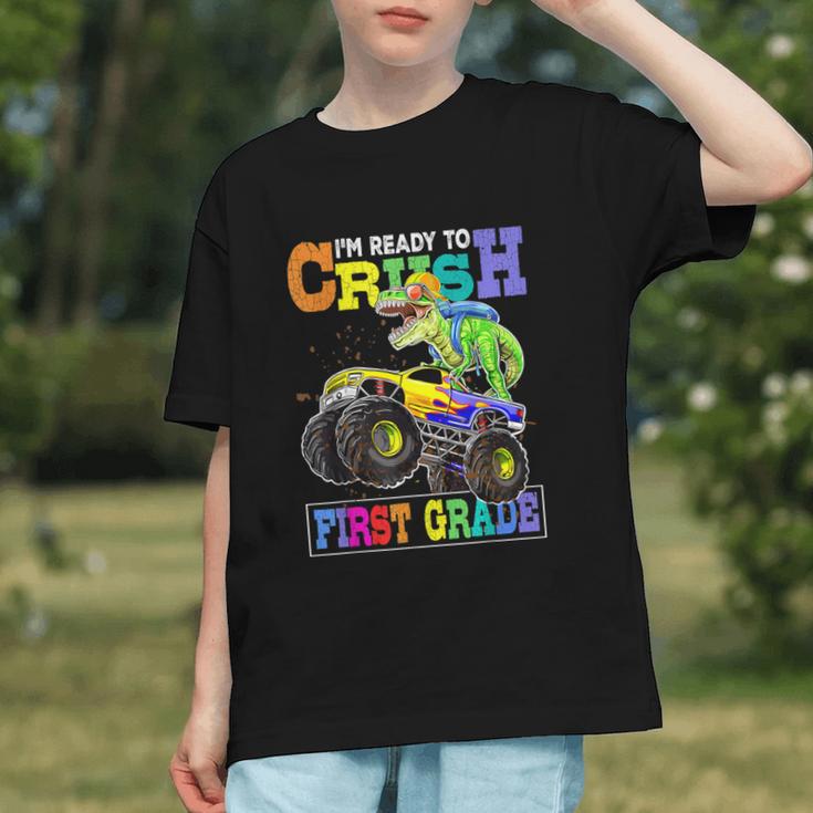 Roaring into 1st Grade! Dinosaur Back to School Youth T-shirt Roaring into 1st Grade! Dinosaur Back to School Youth T-shirt