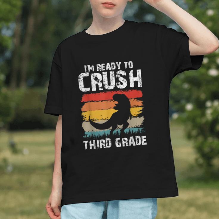 Roaring Into 3rd Grade! Dinosaur Back to School Youth T-shirt Roaring Into 3rd Grade! Dinosaur Back to School Youth T-shirt