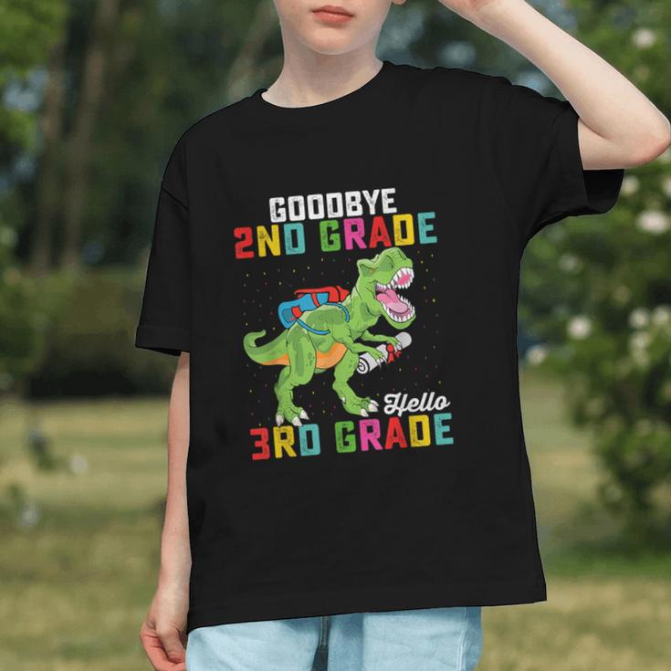 Roaring into 3rd Grade! T-Rex Back to School Youth T-shirt