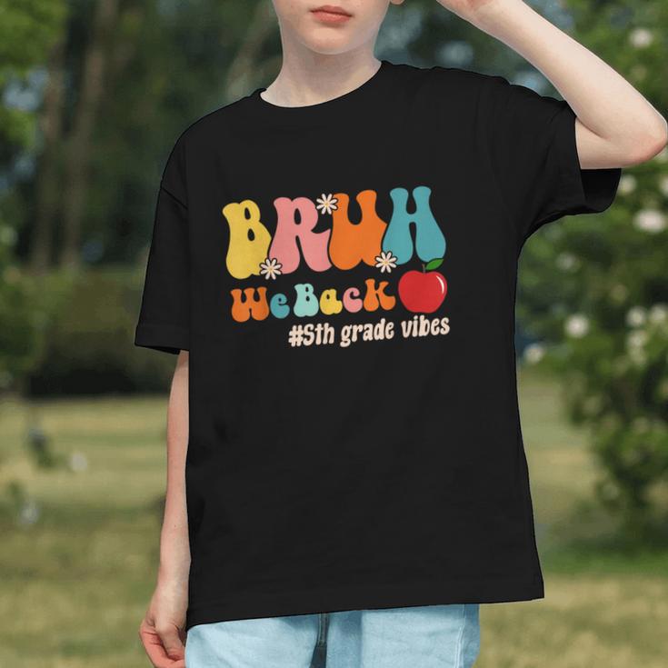 Rocking 5th Grade Vibes! Back to School Youth T-shirt