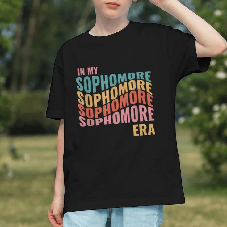 Rocking My Sophomore Era Back to School Youth T-shirt Rocking My Sophomore Era Back to School Youth T-shirt