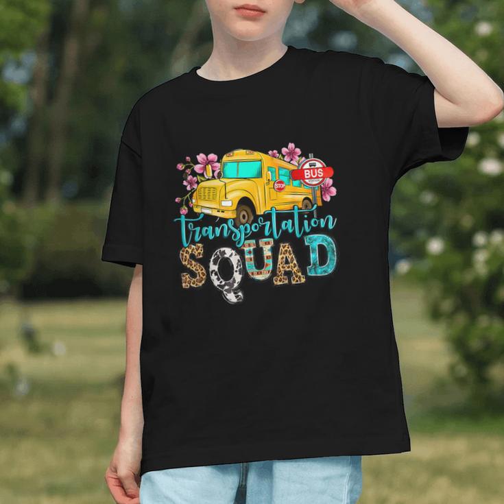 Roll with the Transportation Squad Back to School Youth T-shirt Roll with the Transportation Squad Back to School Youth T-shirt