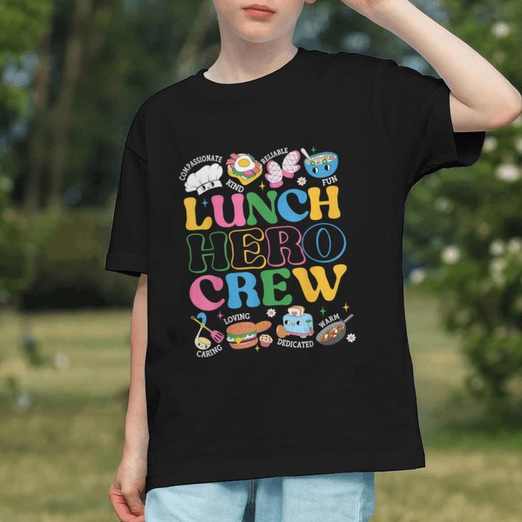 School Lunch Hero Squad Crew Back To School Women Men Graphic Youth School Lunch Hero Squad Crew Back To School Women Men Graphic Youth
