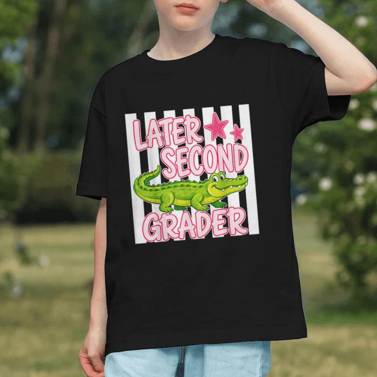 See You Later 2nd Grade! Alligator Back to School Youth T-shirt See You Later 2nd Grade! Alligator Back to School Youth T-shirt