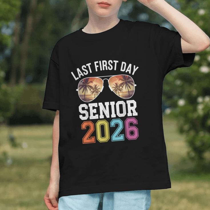 Senior 2026 Last First Day Back to School Youth T-Shirt