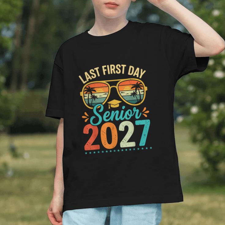 Senior 2027 Last First Day Back to School Youth T-Shirt Senior 2027 Last First Day Back to School Youth T-Shirt