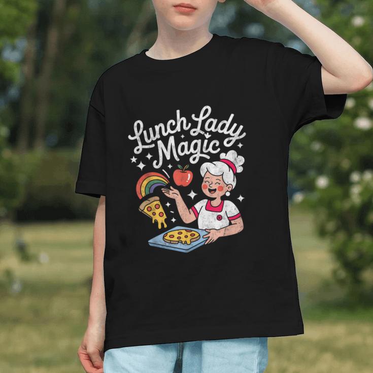 Serving Up Magic! Back to School Lunch Lady Youth T-Shirt Serving Up Magic! Back to School Lunch Lady Youth T-Shirt