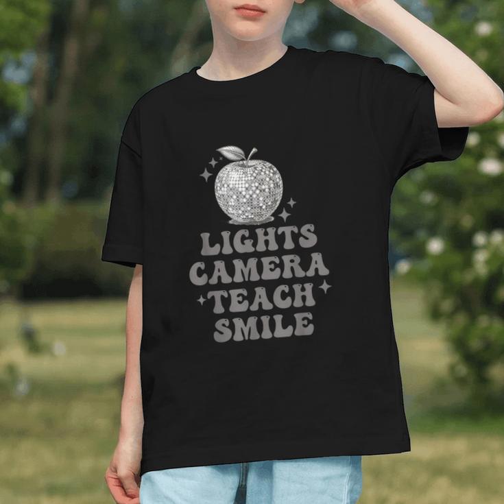 Shine Bright in Class! Disco Teach Back to School Youth T-Shirt Shine Bright in Class! Disco Teach Back to School Youth T-Shirt
