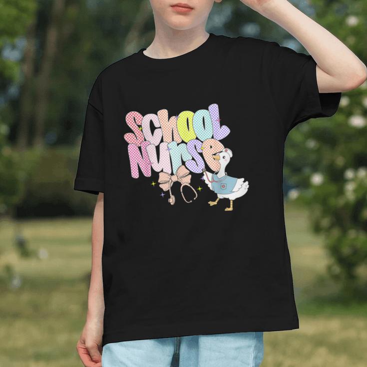 Silly Goose School Nurse Back to School Youth T-shirt Silly Goose School Nurse Back to School Youth T-shirt