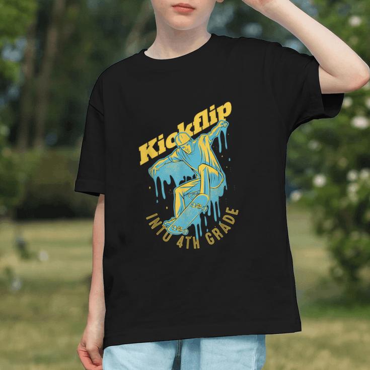 Skate into 4th Grade! Cool Skateboard Back to School Youth T-shirt Skate into 4th Grade! Cool Skateboard Back to School Youth T-shirt