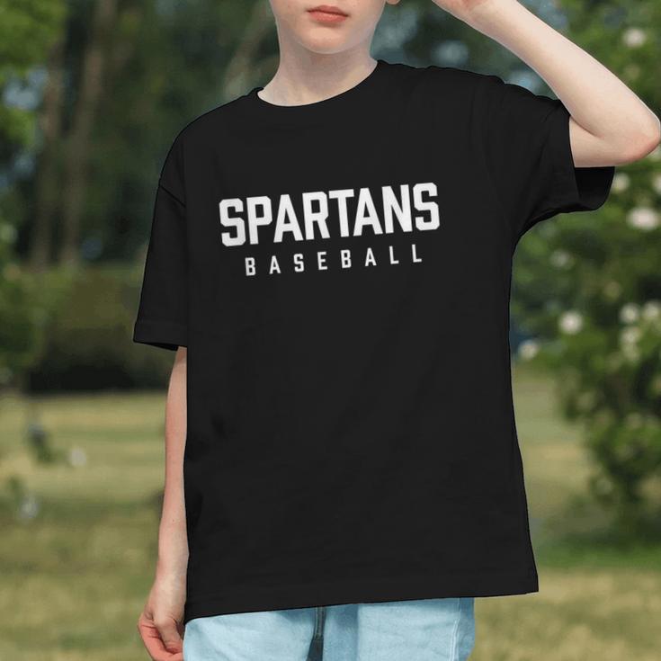 Spartans Baseball Inspired Graphic Youth