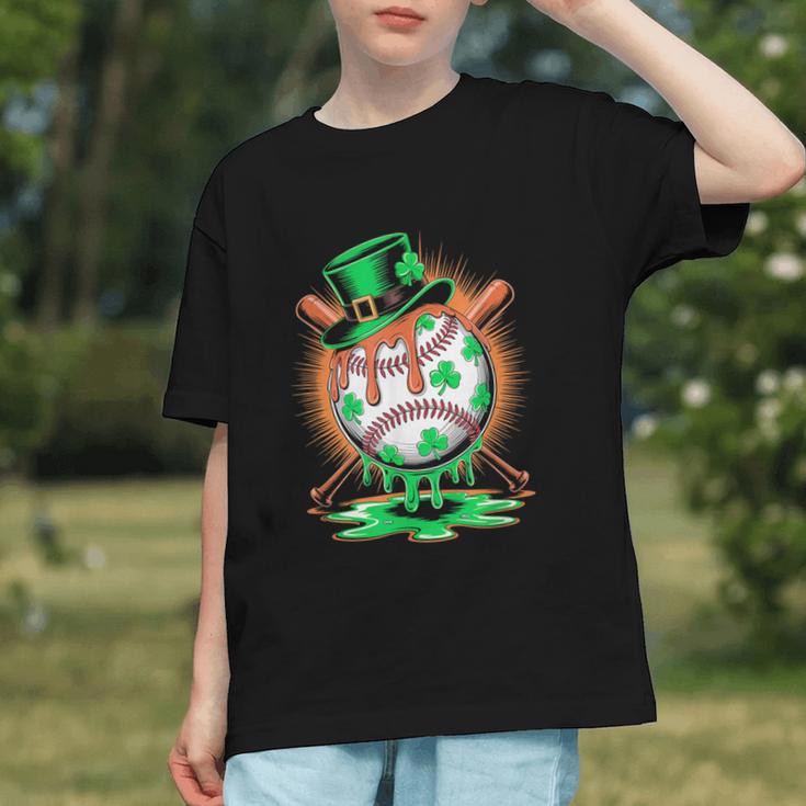 St Patrick Day Baseball Drip Ice Cream Kids Boys Men Graphic Youth St Patrick Day Baseball Drip Ice Cream Kids Boys Men Graphic Youth