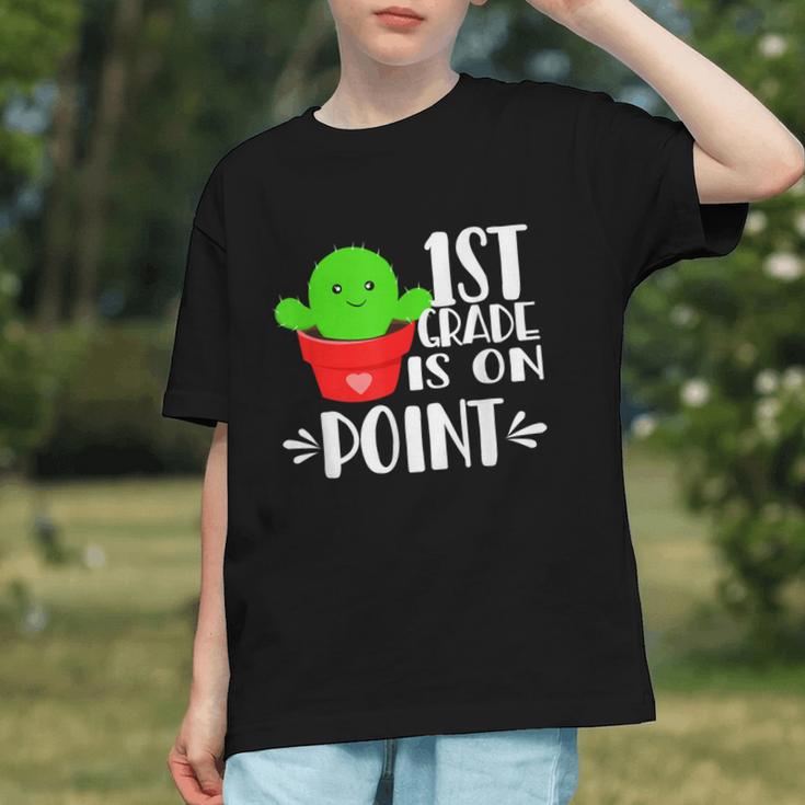 Stay Sharp in 1st Grade! Cactus Back to School Youth T-shirt Stay Sharp in 1st Grade! Cactus Back to School Youth T-shirt