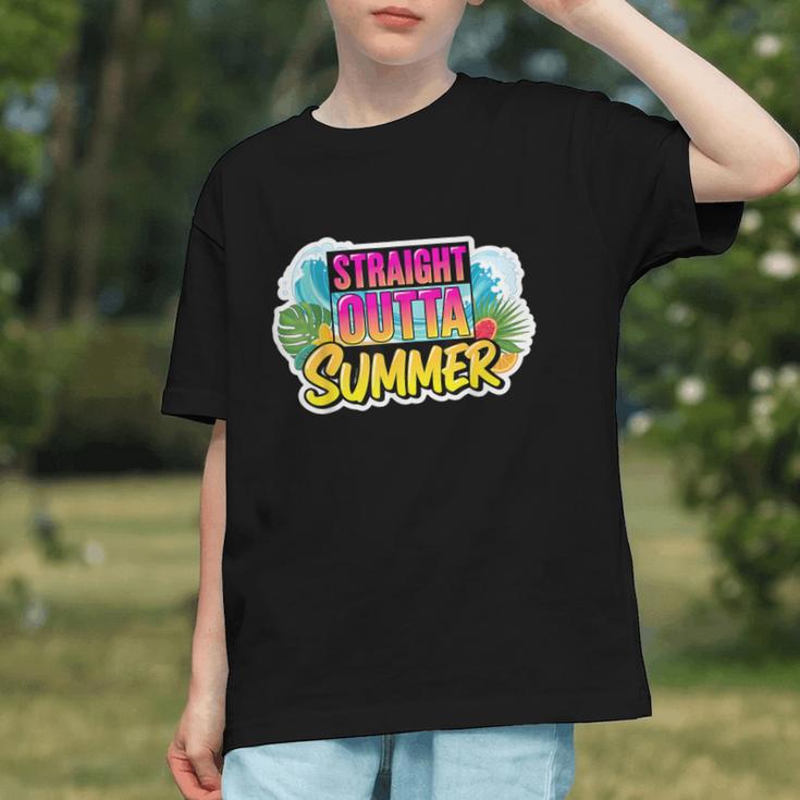 Straight Outta Summer! First Day Back to School Youth T-Shirt