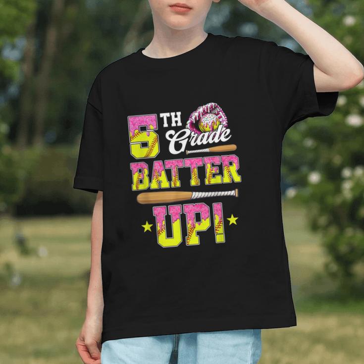 Sweet 5th Grade Softball Drip Back to School Youth T-Shirt Sweet 5th Grade Softball Drip Back to School Youth T-Shirt