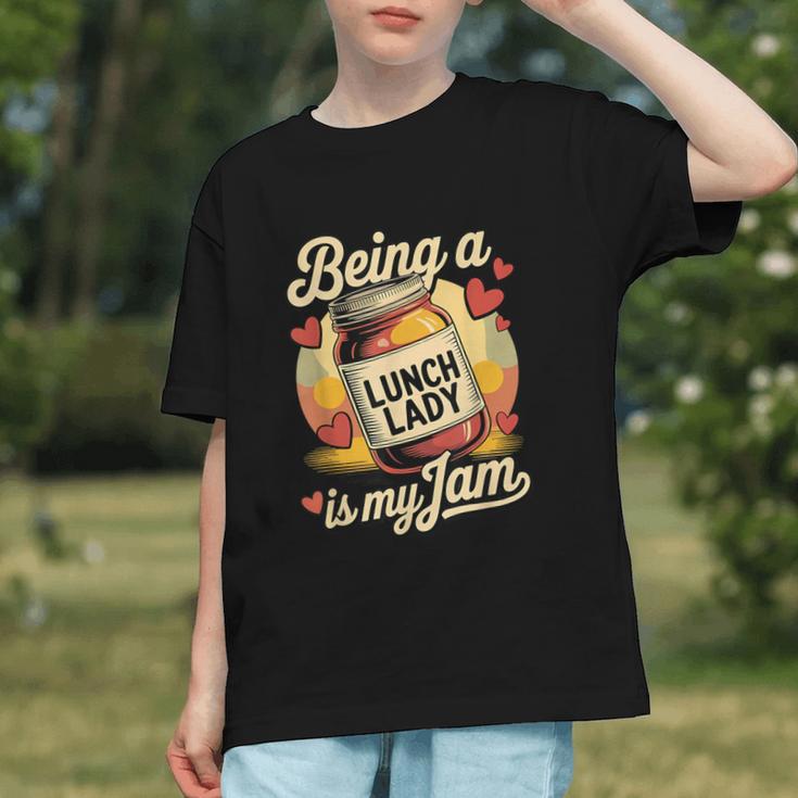 Sweet Lunch Lady Jam: Retro Back to School Youth T-shirt Sweet Lunch Lady Jam: Retro Back to School Youth T-shirt