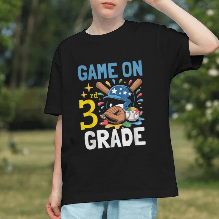 Swing into 3rd Grade Baseball Back to School Youth T-shirt Swing into 3rd Grade Baseball Back to School Youth T-shirt